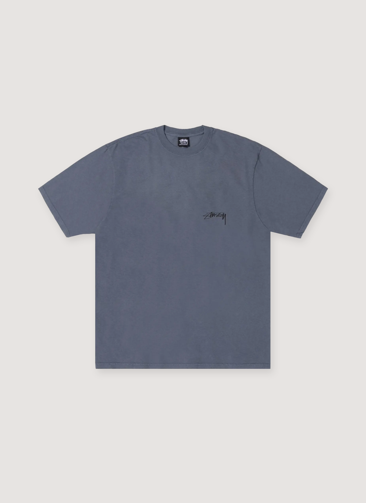 Stussy Serpent Pigment Dye Tee Navy