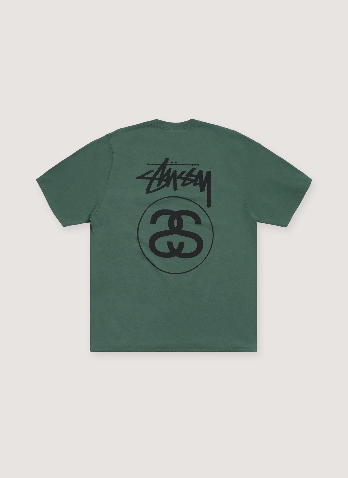 Stussy Stock Link Pigment Dye Tee Stussy Stock Link Pigment Dye Tee - Image 2 | Authenticated at Pieces Los Angeles