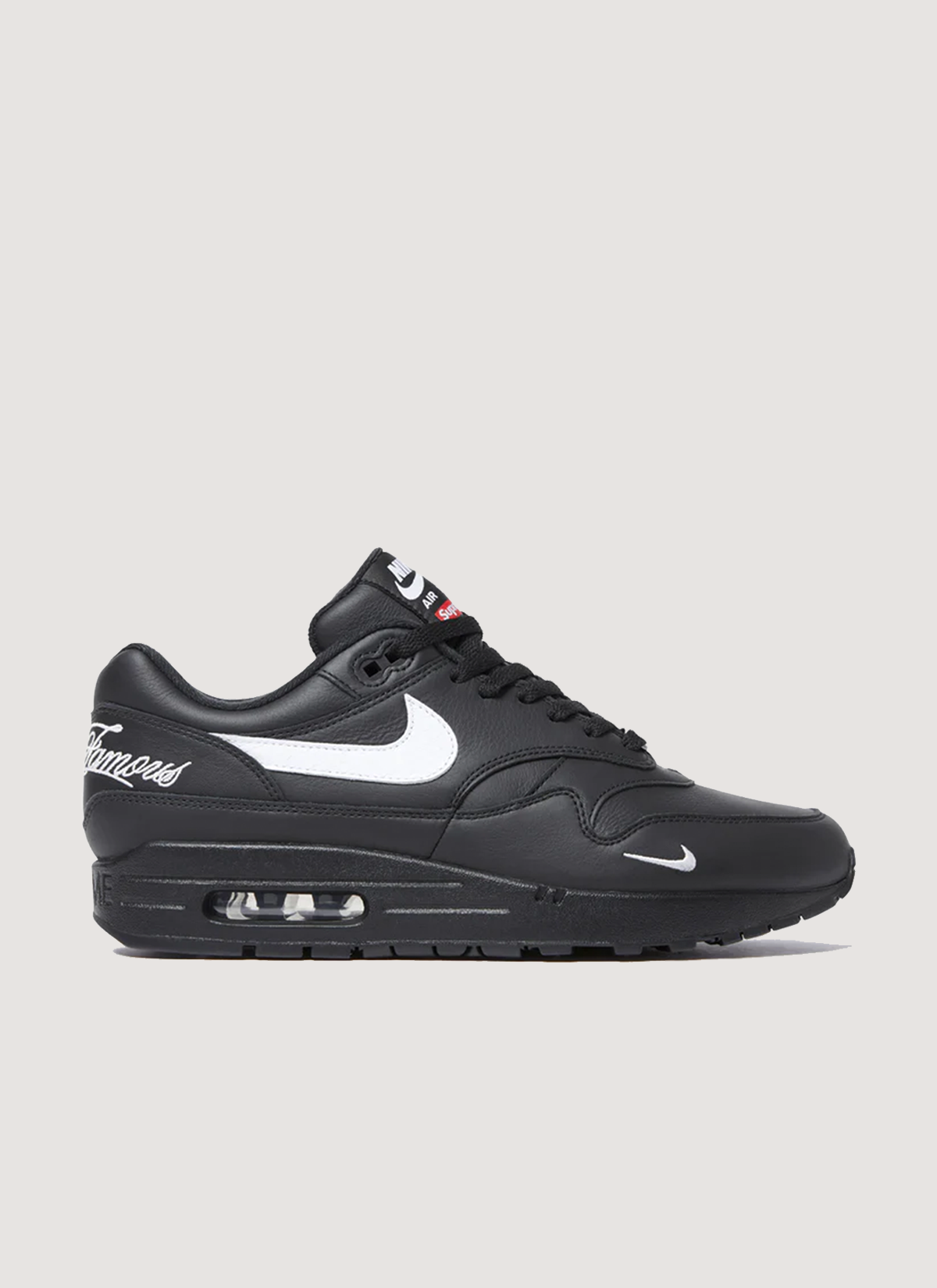 Nike Supreme Air Max 1 '87 SP Black Nike Supreme Air Max 1 '87 SP Black - Image 1 | Authenticated at Pieces Los Angeles