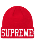 Supreme New Era Varsity Beanie Red