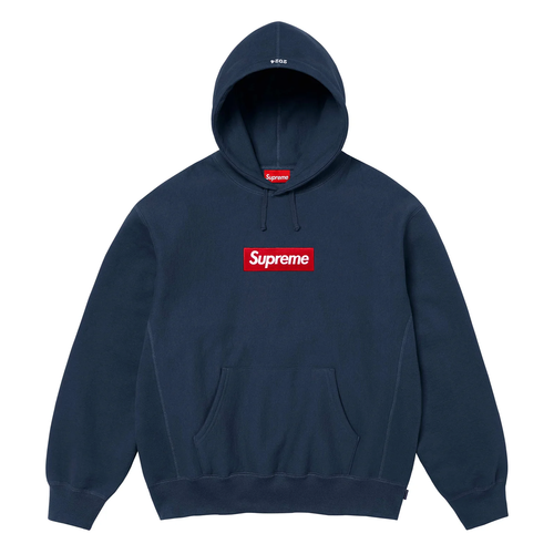 トップス supreme Box Logo Hooded Sweatshirt M Supreme Box Logo Hooded Sweatshirt Blue FW23 – LacedUp