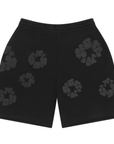 Denim Tears Mono Wreath Sweatshorts Black