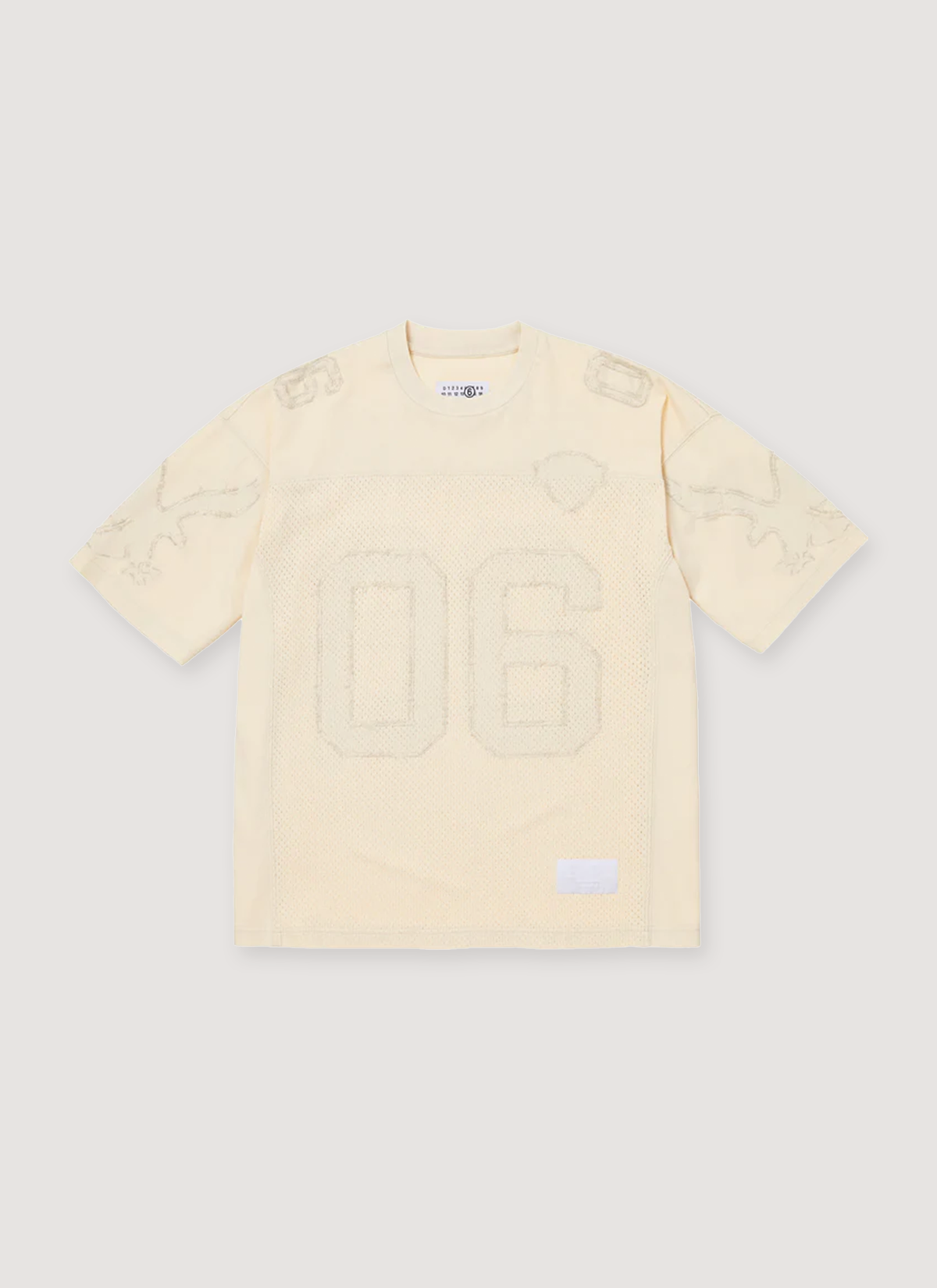 Supreme MM6 Maison Margiela Cotton Football Jersey White