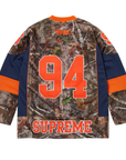 Supreme x Mitchell & Ness NCAA Hockey Jersey Camo