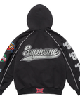 Supreme Playoffs Zip Up Sweatshirt Black