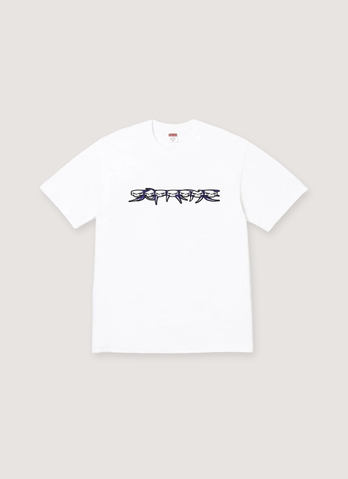 Supreme Skulls Spellout Tee Supreme Skulls Spellout Tee - Image 3 | Authenticated at Pieces Los Angeles