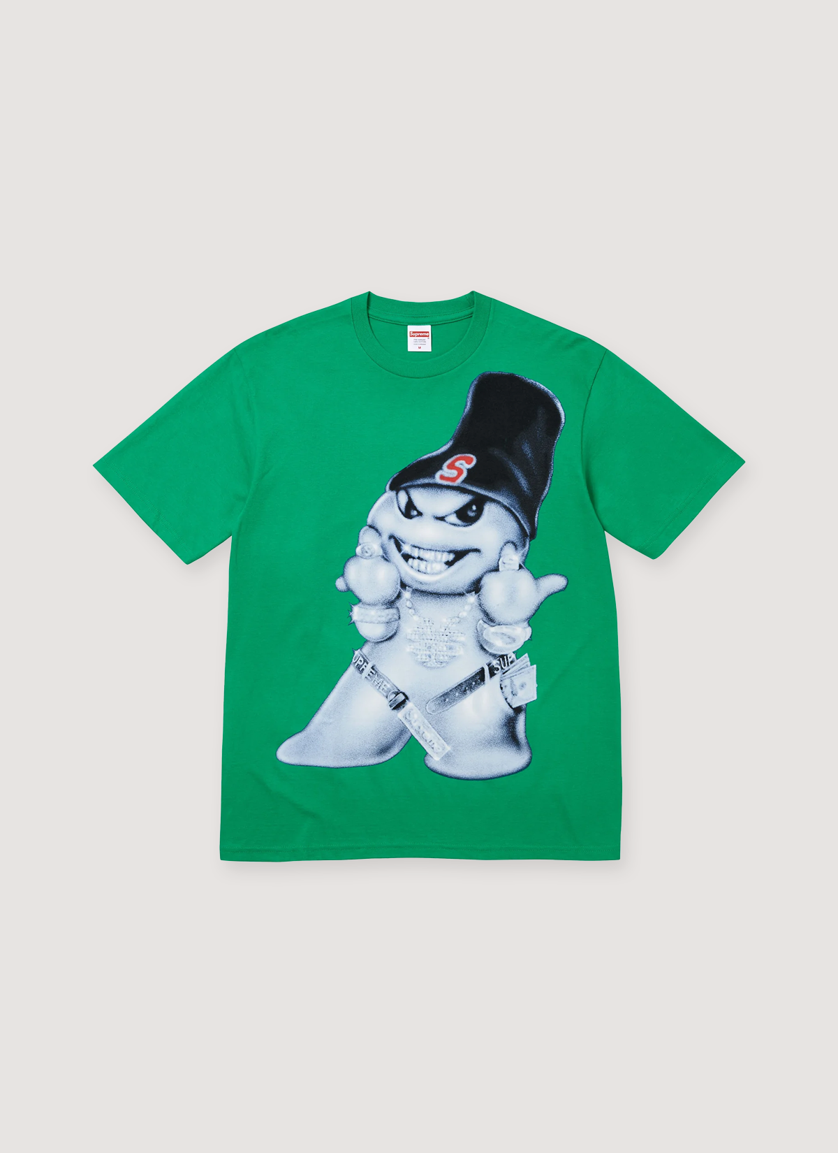 新品未開封　Supreme スノーマンTシャツ グリーン Supreme Snowman Tee 