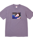 Supreme Snow White Tee Dusty Purple