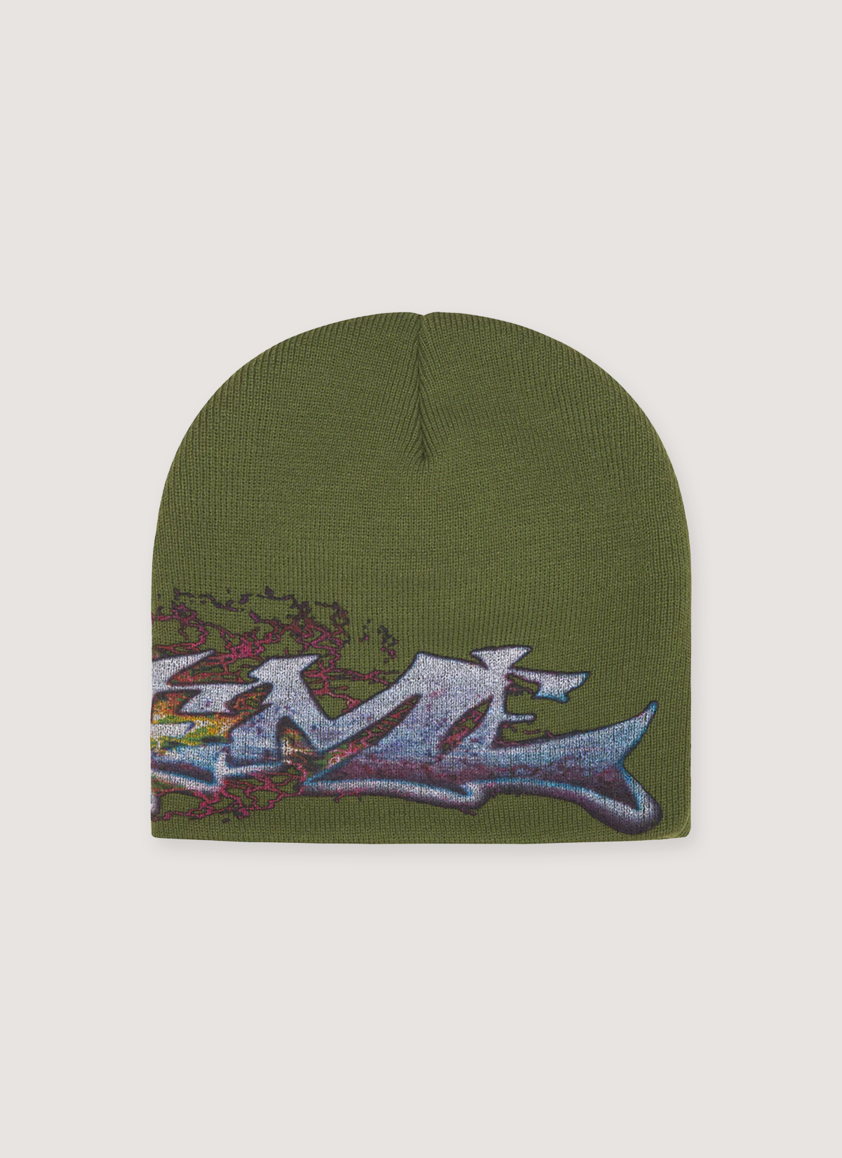 帽子 Supreme Tag Beanie Olive / Art Dealer 帽子 Supreme Tag Beanie Olive / Art Dealer Supreme Tag