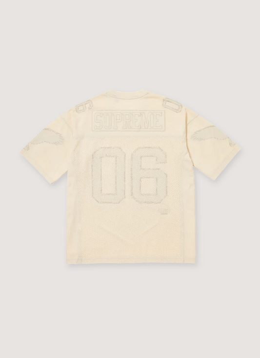 Supreme MM6 Maison Margiela Cotton Football Jersey White