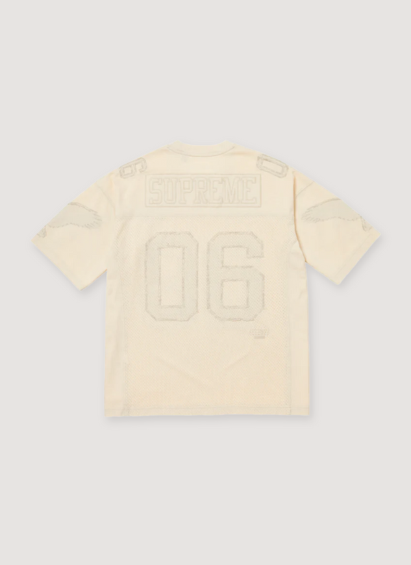 Supreme MM6 Maison Margiela Cotton Football Jersey White alternate view - Shop at Pieces Los Angeles