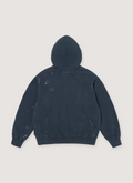 Supreme MM6 Maison Margiela Box Logo Zip Sweatshirt Navy Supreme MM6 Maison Margiela Box Logo Zip Sweatshirt Navy - Image 2 | Authenticated at Pieces Los Angeles