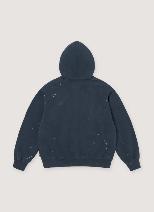 Supreme MM6 Maison Margiela Box Logo Zip Sweatshirt Navy