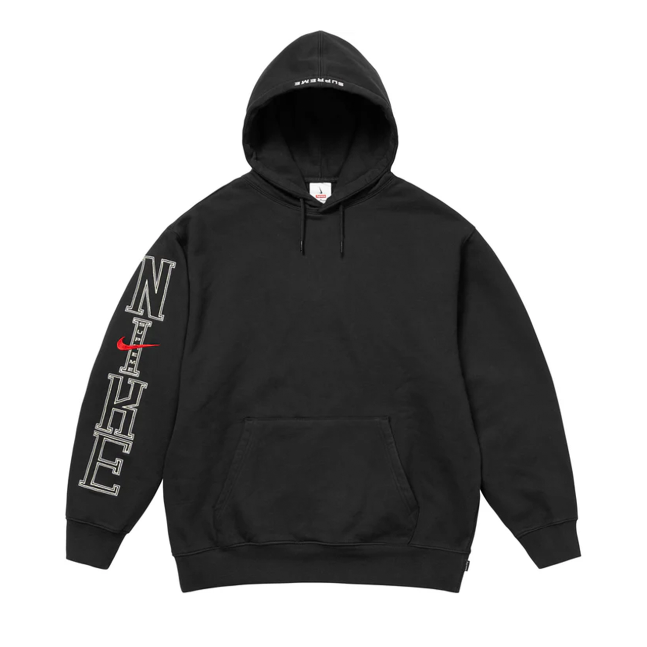 Supreme x Nike Hooded Sweatshirt Black
