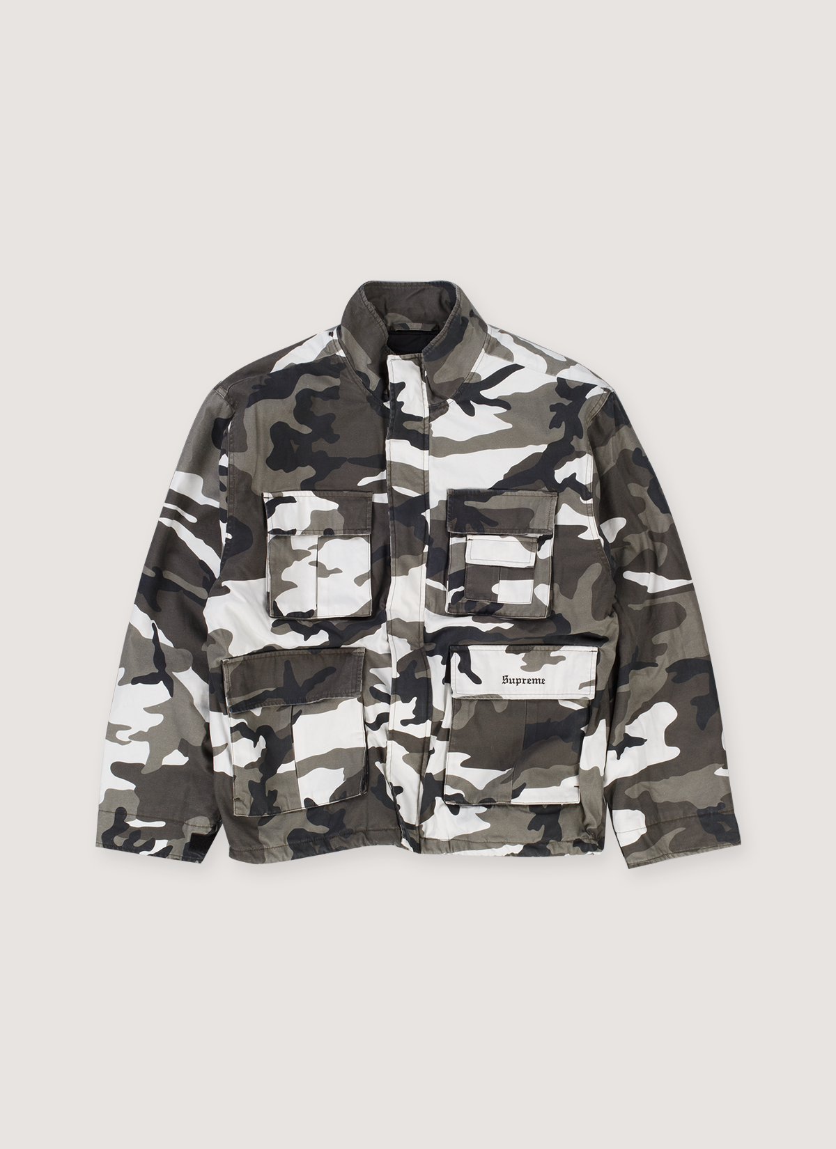 Supreme Aphex Twin Alpha Industries Cargo Jacket Snow Camo (Pre-Owned)