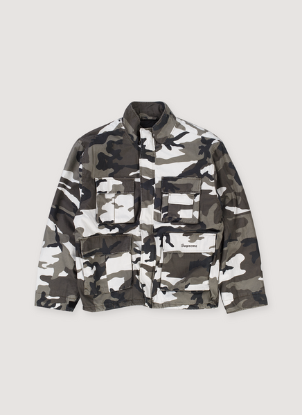 Supreme Aphex Twin Alpha Industries Cargo Jacket Snow Camo (Pre