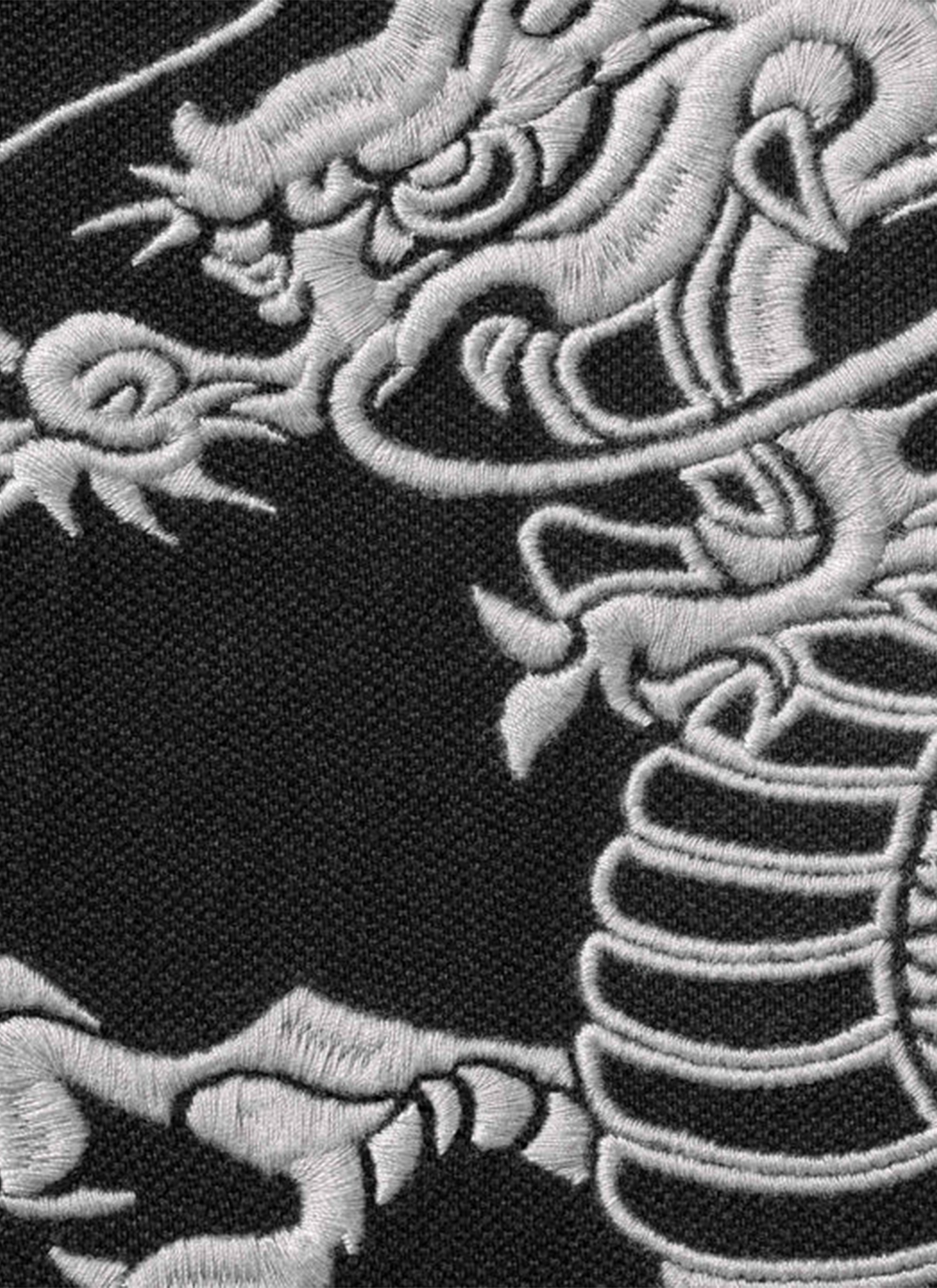 Supreme The Great China Wall Dragon Polo Black Supreme The Great China Wall Dragon Polo Black - Image 3 | Authenticated at Pieces Los Angeles