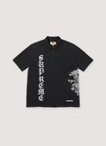 Supreme The Great China Wall Dragon Polo Black Supreme The Great China Wall Dragon Polo Black - Image 1 | Authenticated at Pieces Los Angeles