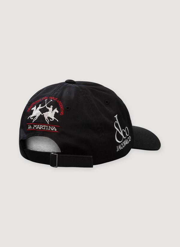 Supreme La Martina Jacob & Co 6-Panel Hat Black alternate view - Shop at Pieces Los Angeles