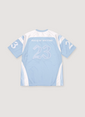 Supreme Jordan Warm Up Jersey Light Blue Supreme Jordan Warm Up Jersey Light Blue - Image 2 | Authenticated at Pieces Los Angeles