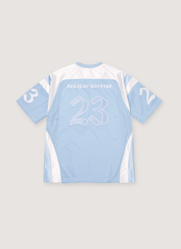 Supreme Jordan Warm Up Jersey Light Blue alternate view - Shop at Pieces Los Angeles