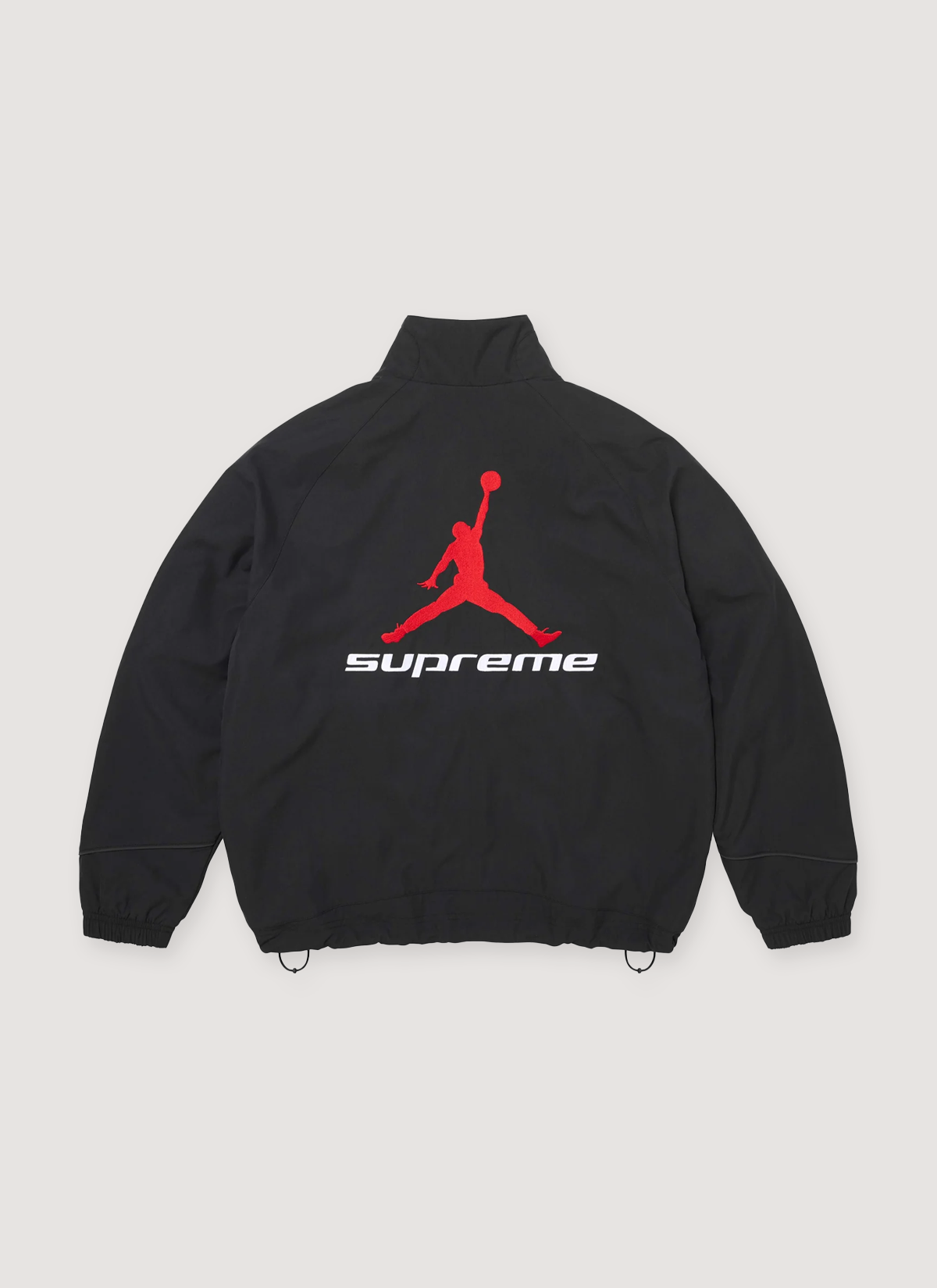 Supreme Jordan Track Jacket Black Supreme Jordan Track Jacket Black - Image 2 | Authenticated at Pieces Los Angeles