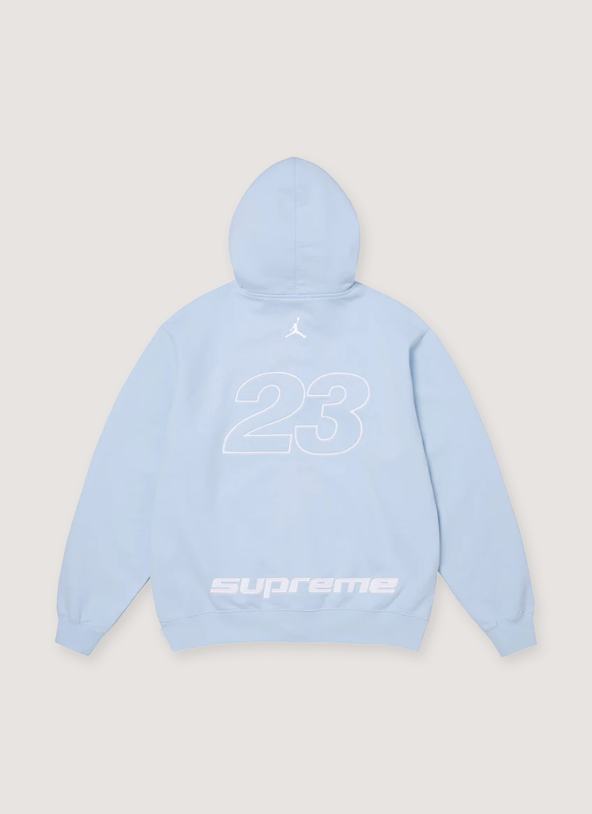 Supreme Jordan Zip Up Sweatshirt Supreme Jordan Zip Up Sweatshirt - Image 2 | Authenticated at Pieces Los Angeles