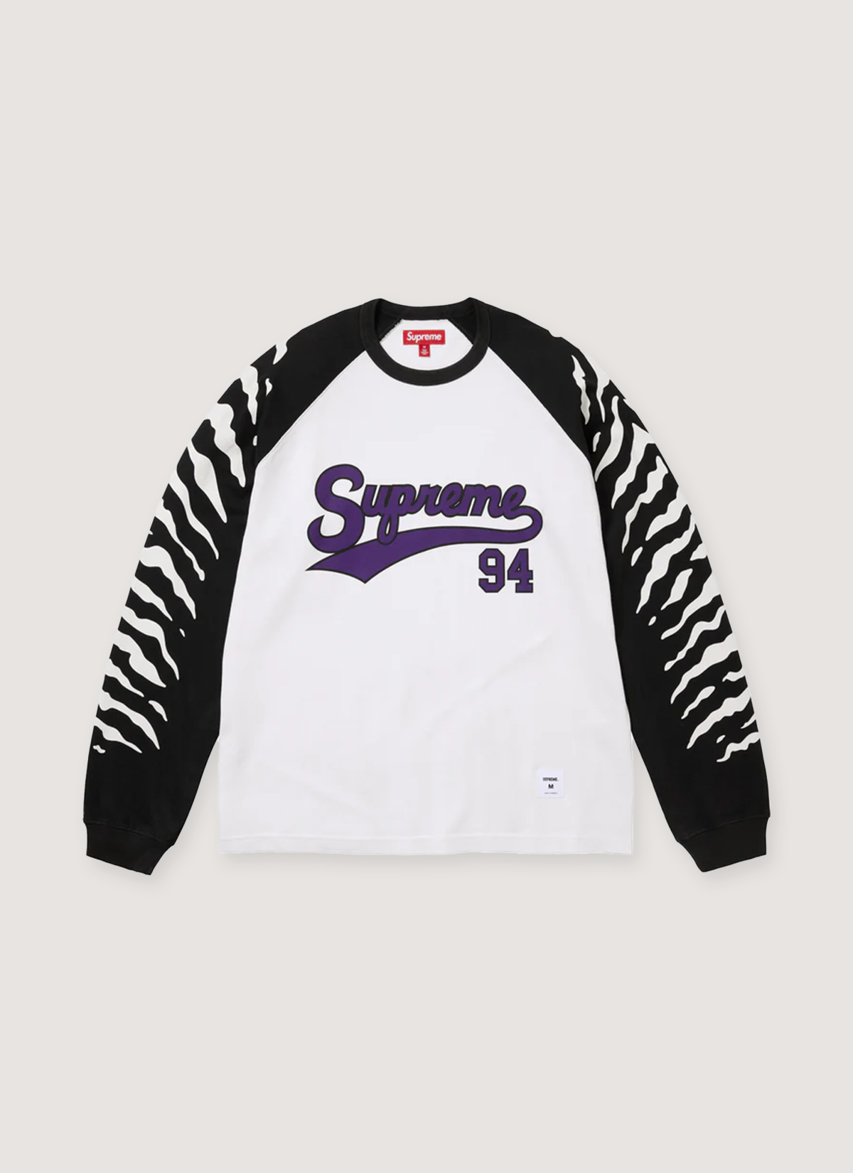 Supreme Tiger Raglan Longsleeve Supreme Tiger Raglan Longsleeve - Image 3 | Authenticated at Pieces Los Angeles