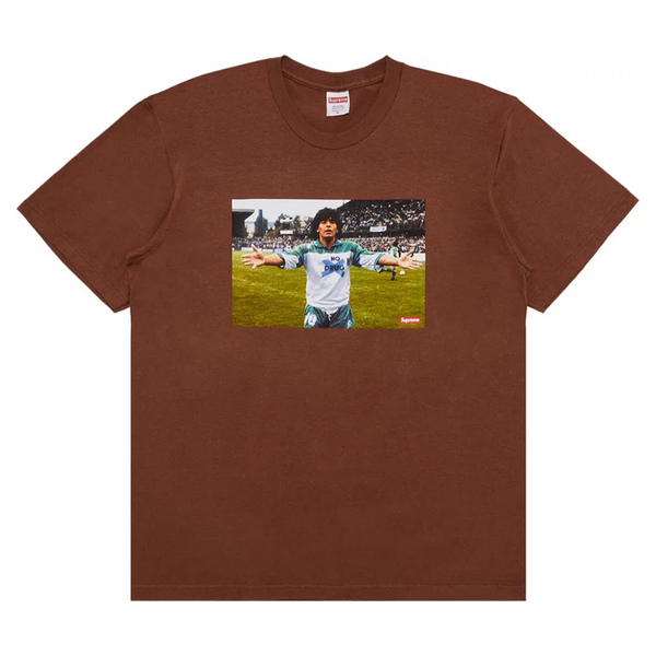 Supreme Maradona Tee Brown – PIECES