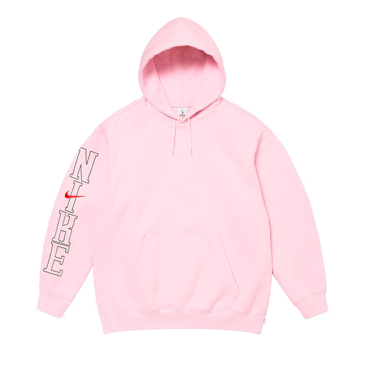 Supreme x Nike Hooded Sweatshirt Light Pink