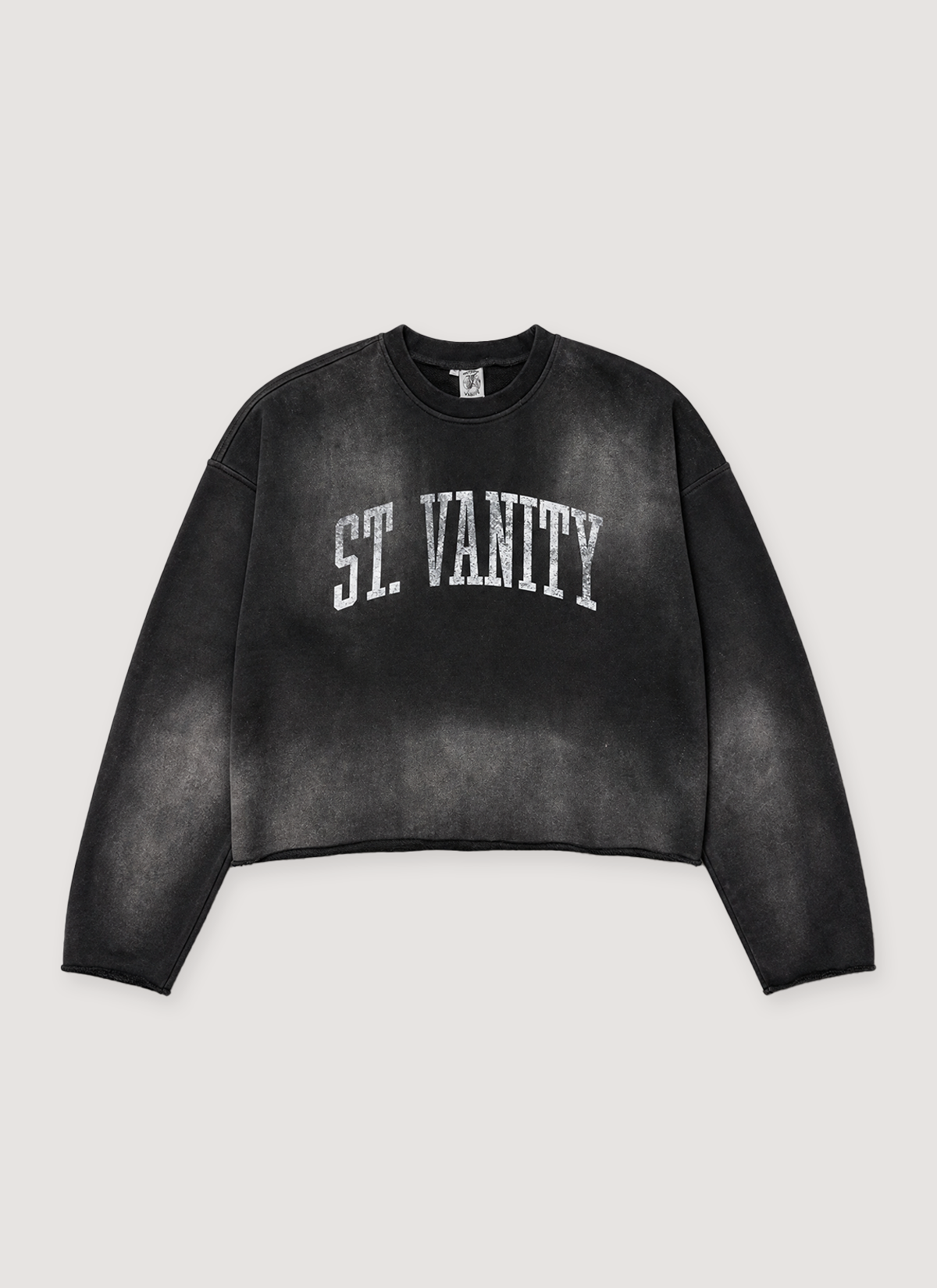 Saint Vanity Crewneck Black Ash Saint Vanity Crewneck Black Ash - Image 1 | Authenticated at Pieces Los Angeles