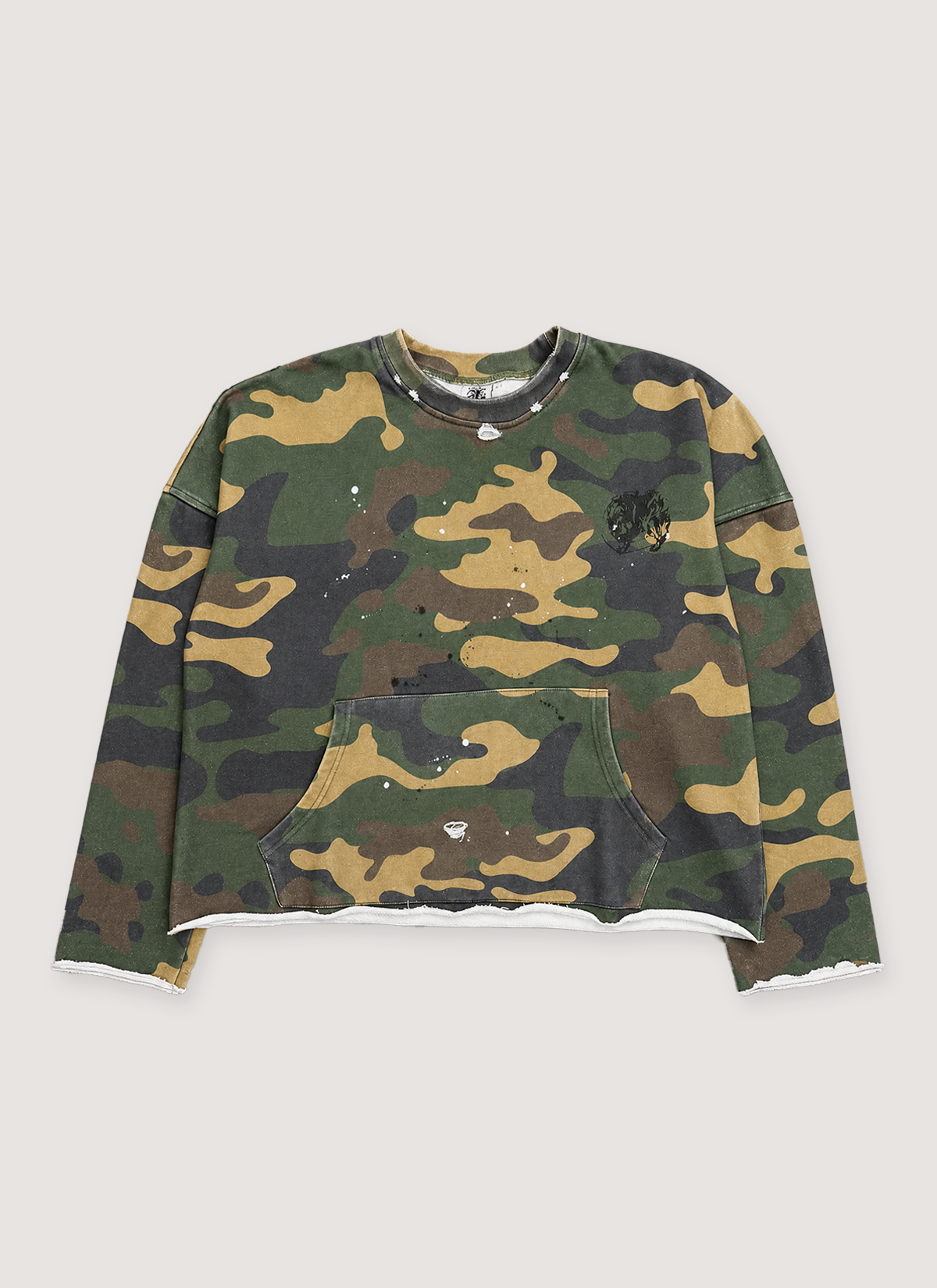 Saint Vanity Crewneck Camo Saint Vanity Crewneck Camo - Image 1 | Authenticated at Pieces Los Angeles