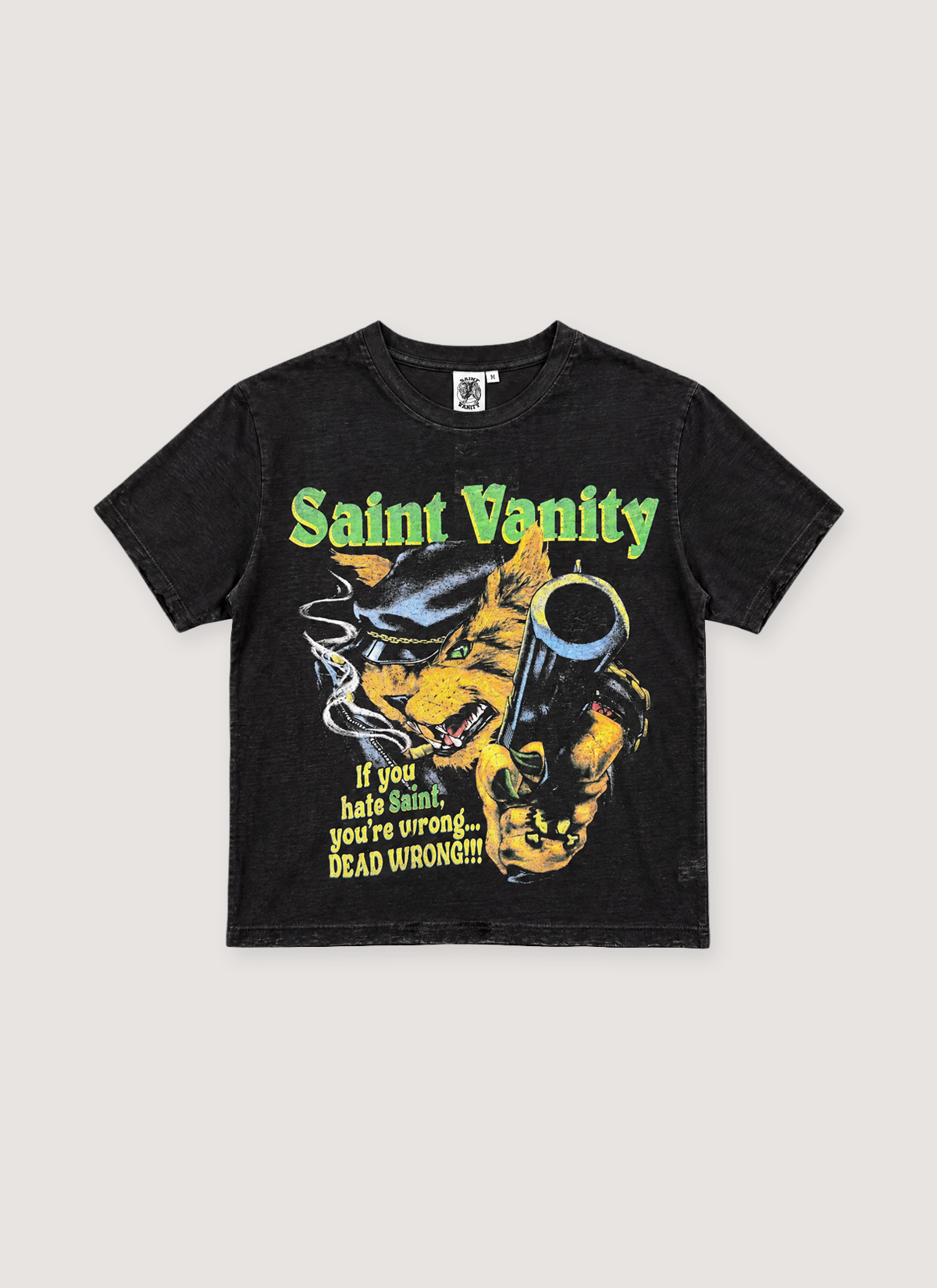 Saint Vanity Hate Tee Black