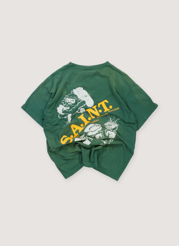 Saint Michael Sean Wotherspoon Saint Clan Tee Green (Pre-Owned) alternate view - Shop at Pieces Los Angeles