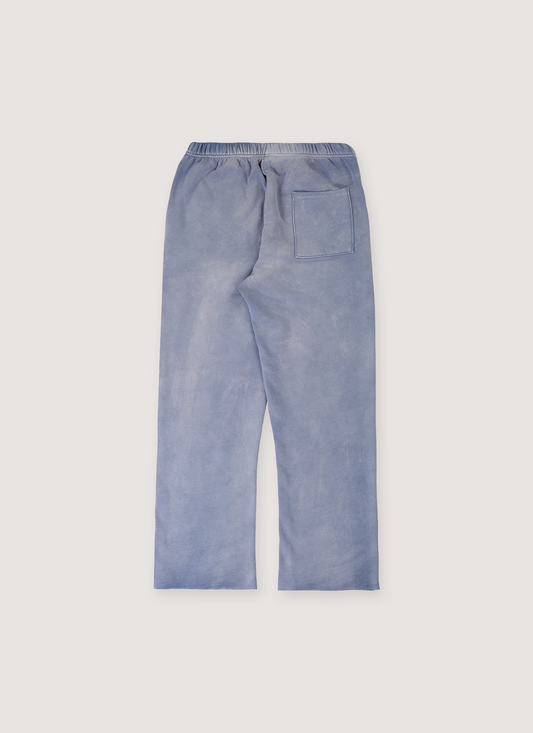 Thirteen Studios Logo Sweatpants Faded Baby Blue