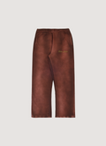 Thirteen Studios Logo Sweatpants Faded Brown Thirteen Studios Logo Sweatpants Faded Brown - Image 1 | Authenticated at Pieces Los Angeles