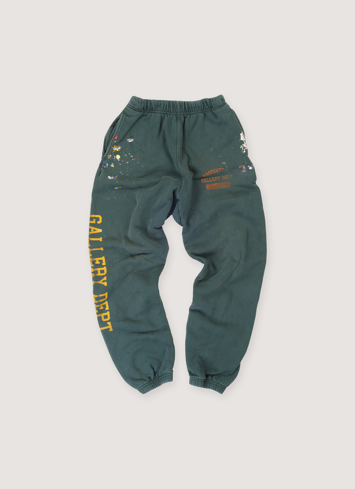 Gallery Dept. Property Painted Sweatpants Green (Pre-Owned)