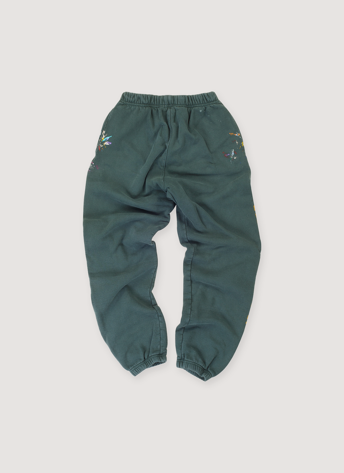Gallery Dept. Property Painted Sweatpants Green (Pre-Owned) Gallery Dept. Property Painted Sweatpants Green (Pre-Owned) - Image 2 | Authenticated at Pieces Los Angeles