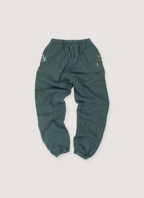 Gallery Dept. Property Painted Sweatpants Green (Pre-Owned) alternate view - Shop at Pieces Los Angeles