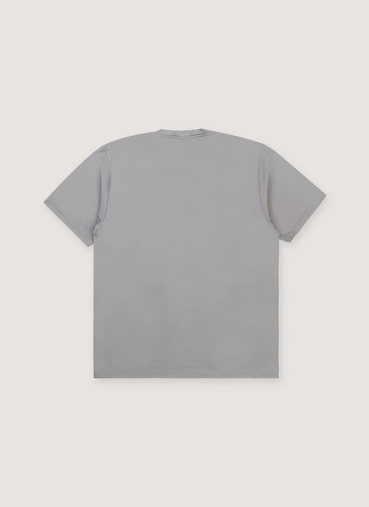 Balenciaga Swim Logo Tee Grey