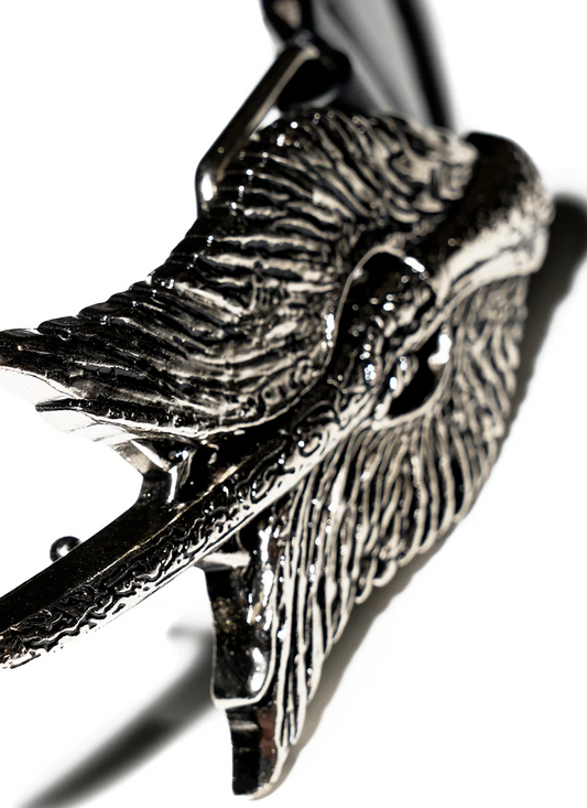 Richill Melancholy Winged Sword Insignia Belt Woven