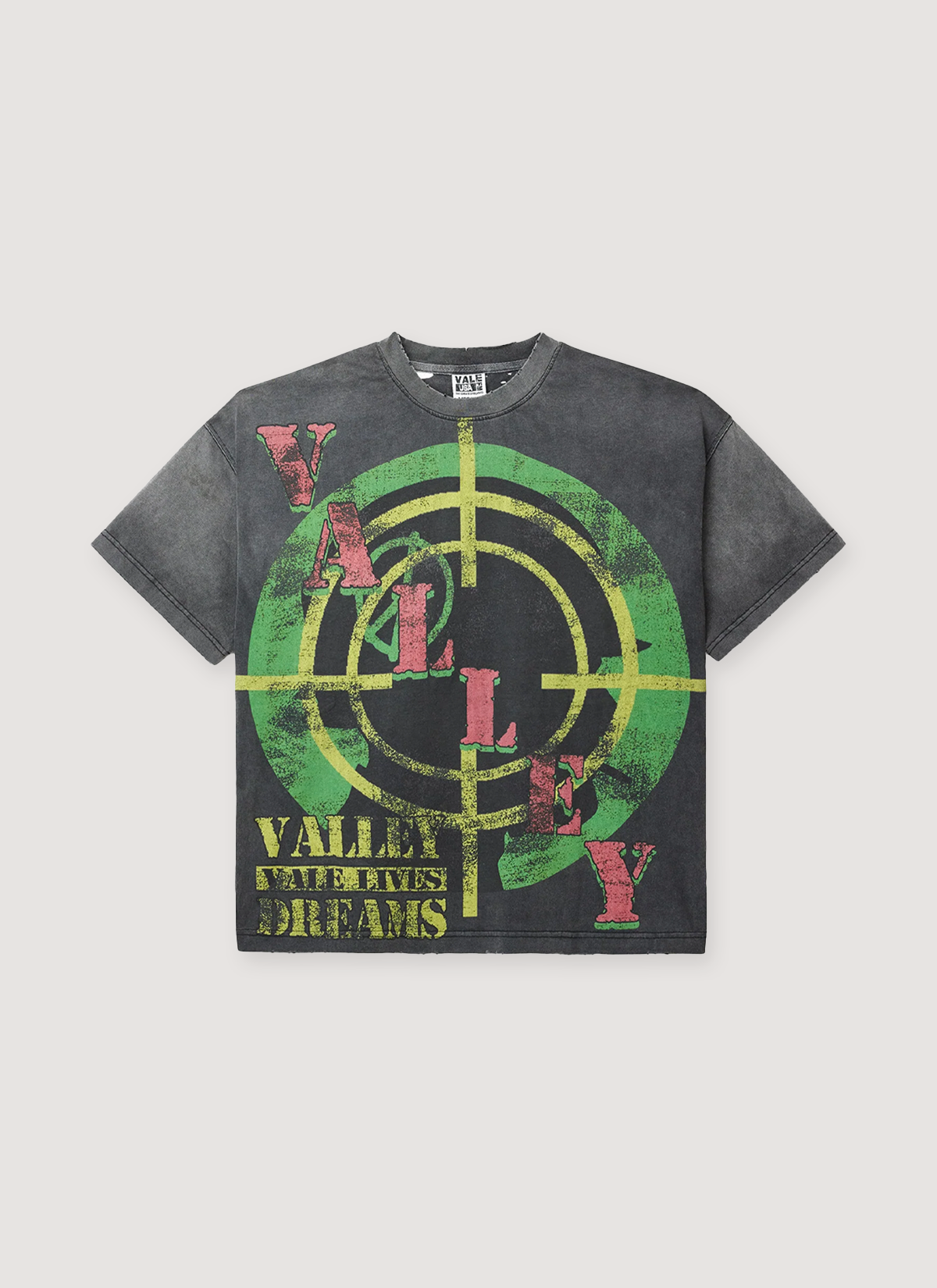 Vale Forever Target Tee Vintage Black