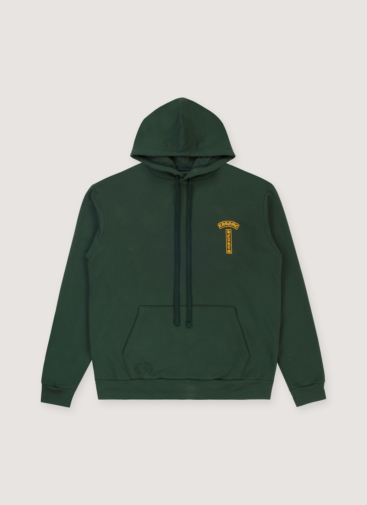 Chrome Hearts T Bar Sweatshirt Green Gold Chrome Hearts T Bar Sweatshirt Green Gold - Image 1 | Authenticated at Pieces Los Angeles