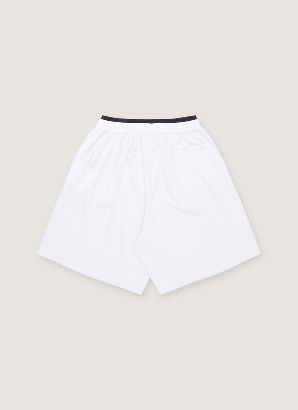 Balenciaga Technical Mesh Swim Shorts White alternate view - Shop at Pieces Los Angeles