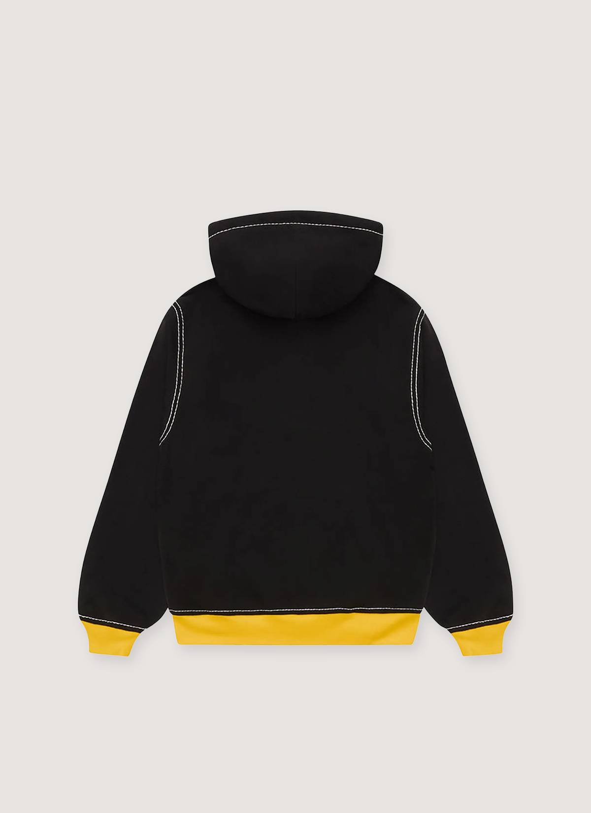 T&F Zip Sweatshirt Black Yellow – PIECES