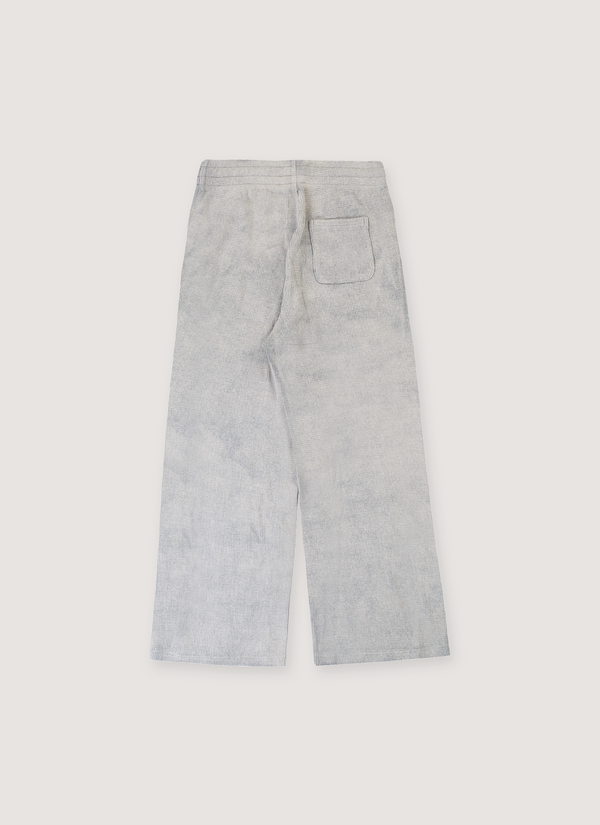 Vertabrae Thermal Kneed Sweatpants Grey alternate view - Shop at Pieces Los Angeles