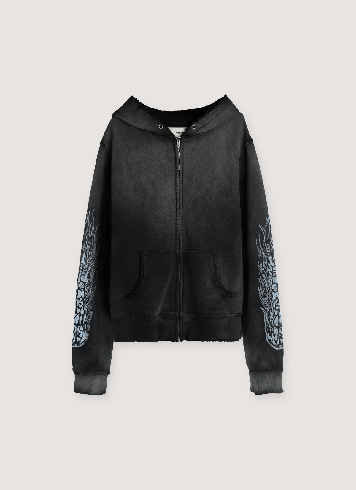 Vague Studios Thrash Zip Up Sweatshirt Vague Studios Thrash Zip Up Sweatshirt - Image 2 | Authenticated at Pieces Los Angeles