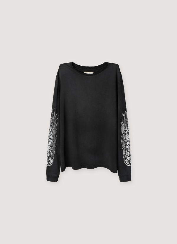 Vague Studios Thrash Longsleeve Sunbeat Black Thrash Longsleeve Sunbeat Black - Authenticated Longsleeves | Pieces Los Angeles