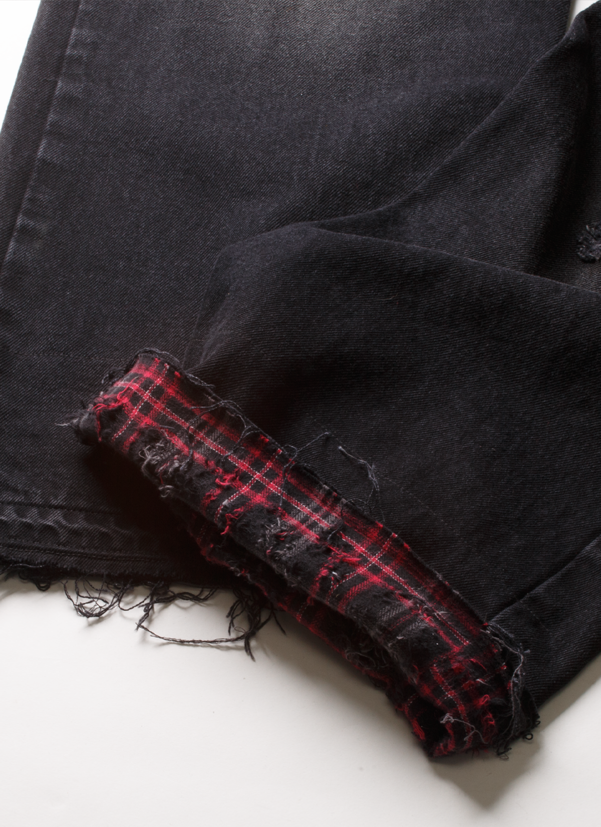 Pieces Thrashed Denim V2 Damaged Black Pieces Thrashed Denim V2 Damaged Black - Image 4 | Authenticated at Pieces Los Angeles