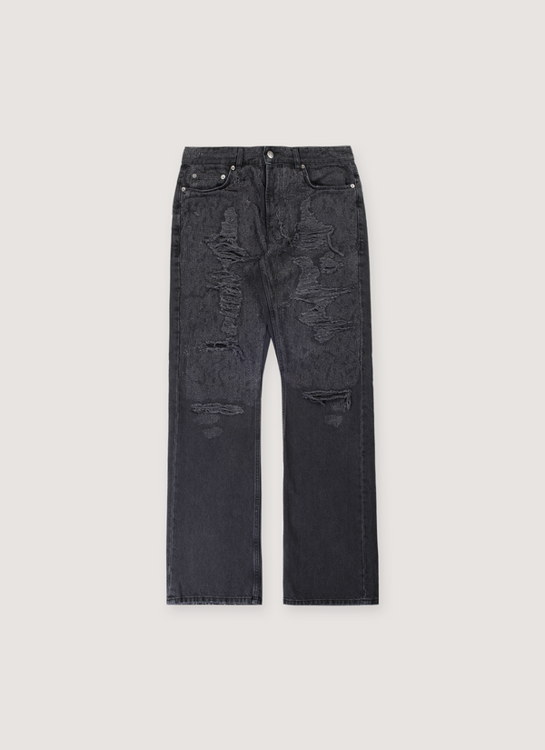 Ksubi Bronko Thrashed Jeans Asher Black Bronko Thrashed Jeans Asher Black - Authenticated Jeans | Pieces Los Angeles